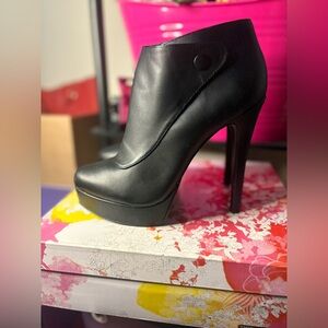 Chinese Laundry Women Size 10 Booties Stiletto-Black, Original Box-Like New